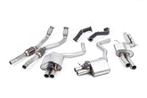 Milltek Audi RS7 C7 SPORTBACK 4.0 V8 TFSI BITURBO INC PERFORMANCE EDITION (2013 to 2018) Resonated with 76mm Downpipes and 100cell cats. Uses OE Tips. Requires a stage 2 ECU remap (lambda cables need extending)